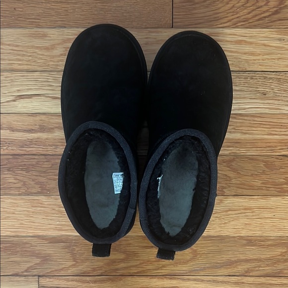 Classic Ultra Mini Platform Boots - Black - Picture 6 of 6